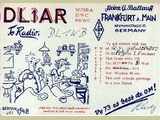 Überdruck des illegalen Rufzeichens DK3AR, 12.04.1949