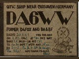 DA6WW Uwe 'Hans' Wolf(?) ex D4FOX
