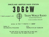 TWR Trans World Radio Swaziland (1987)