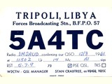 Forces Broadcasting Station, Tripoli, Libya (1961)