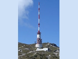 Die leistungsstärkste und mit 167 m zweithöchste UKW- und TV-Sendeanlage in...