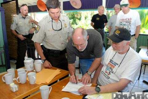 ...sign the Special Use Permit authorizing entry to Desecheo National Wildlife...