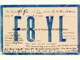 France - Mme Schotte - 1932, XYL of F8GB 