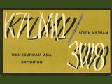 Standard-QSL #1 - '1964 South East Asia DXpedition'
