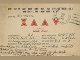 747 AAF Base Unit, Rome, Italy  (RSGB Bulletin 12/1945)