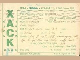 3Q 2GHQ Signals, Rome, Italy (RSGB Bulletin 12/1945) Op=G3CK